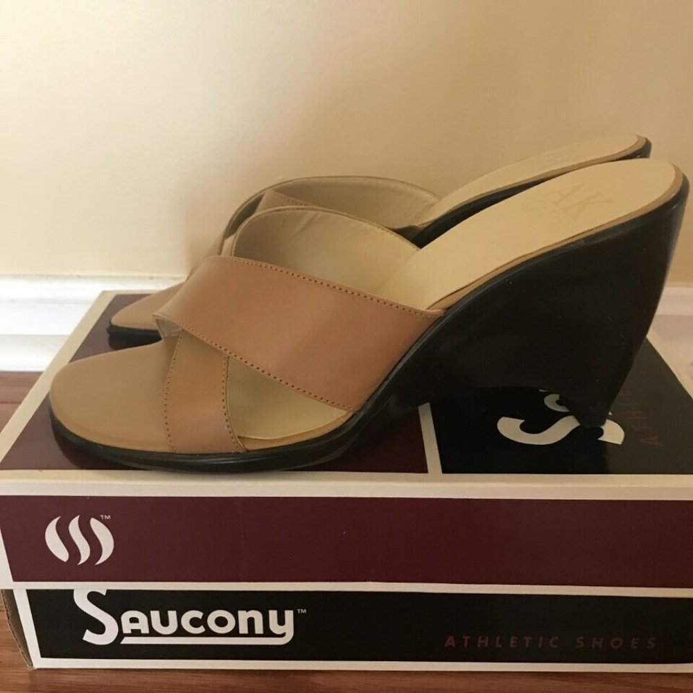 Anna Klein Wedge Sandals